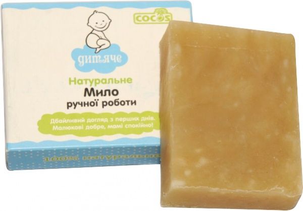 Мило органічне Cocos Дитяче 100 г 1 шт./уп.