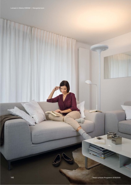 Лампа світлодіодна Osram Antibacterial 7,5 Вт P45 матова E14 220 В 4000 К LCC CLP 7,5W 840 