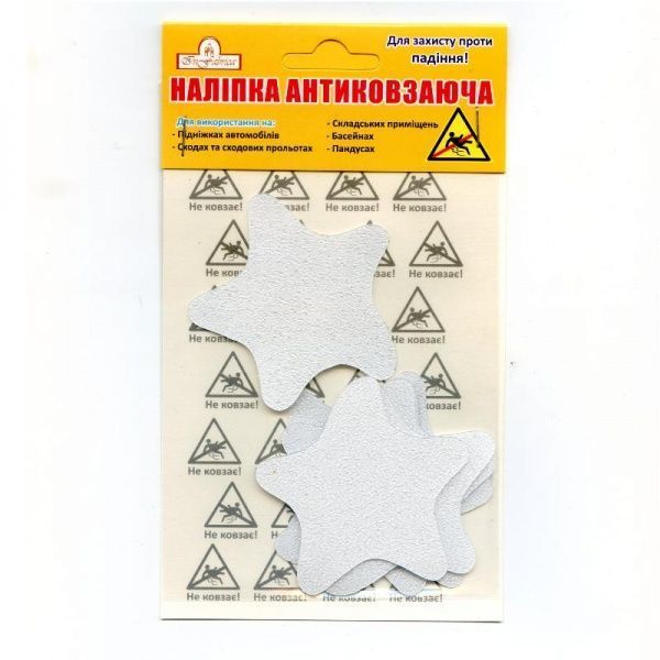 Противоскользящая лента Звезда 6 шт./упак 60 мм 0,07 м