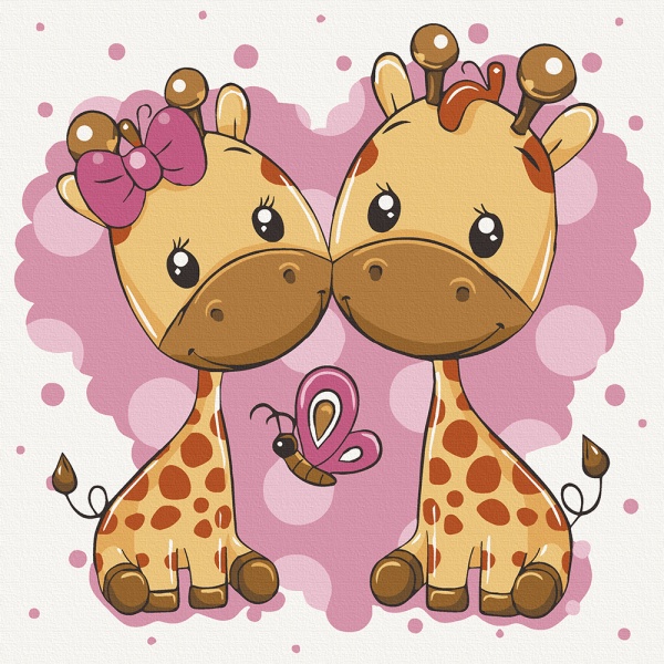 Картина по номерам Жирафики 15542-АС 30х30 см ArtCraft 