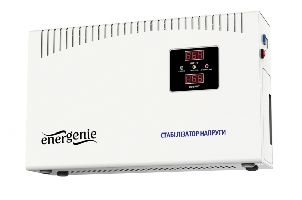 Стабілізатор напруги EnerGenie 5000 ВА EG-AVR-DW5000-01
