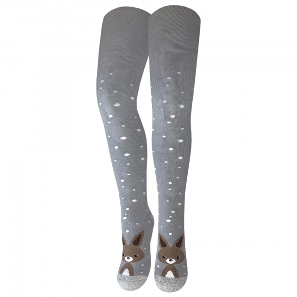 Колготки унисекс Легка хода махровые меланж 8230 р.112-120 серый 