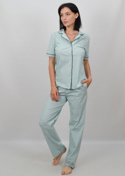 Брюки Roksana Ketrin №1528/69006 р. 54 зеленый