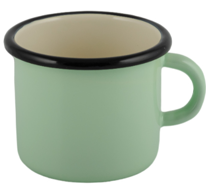 Кружка 0,4 л эмаль минт Idilia