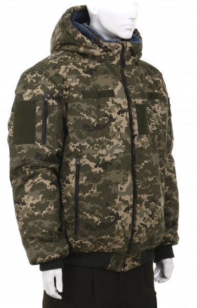 Бушлат LOGOS зимний на меху пиксель р.L