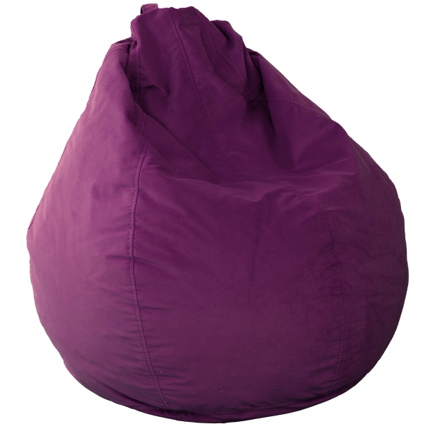 Кресло-мешок Embawood Груша LAZE S 700x700х850 мм фиолетовый 