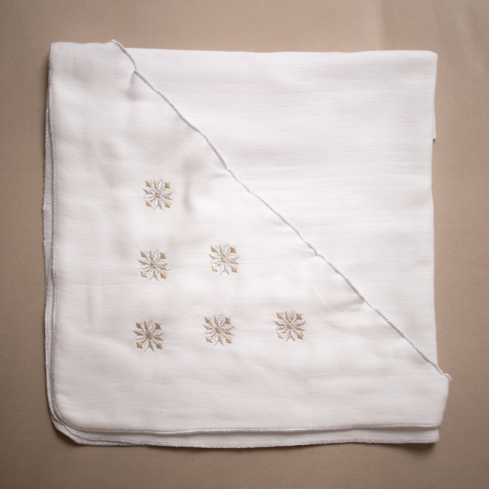 Крыжма Эдельвика 64-24/09 90x90 белый