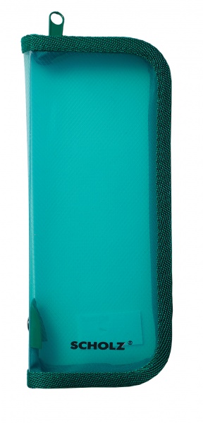 Пенал на молнии 7,5х19,5x3 см SOZ SCHOLZ в ассортименте