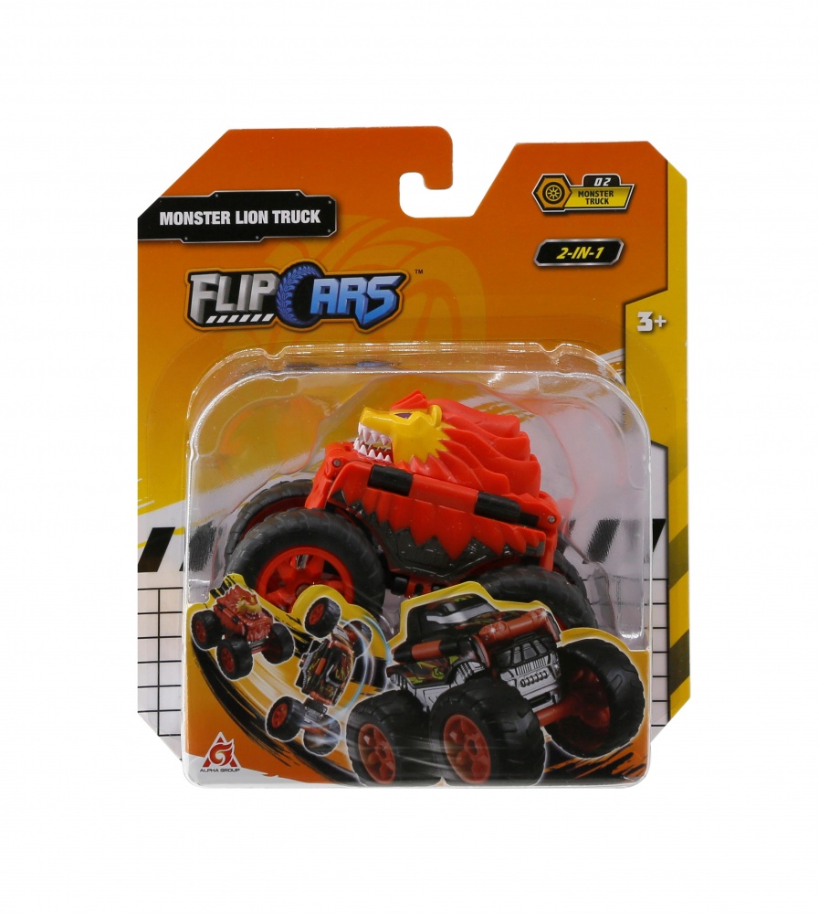 Машинка Flip Cars 2в1 Монстр трак в ас. EU463875A