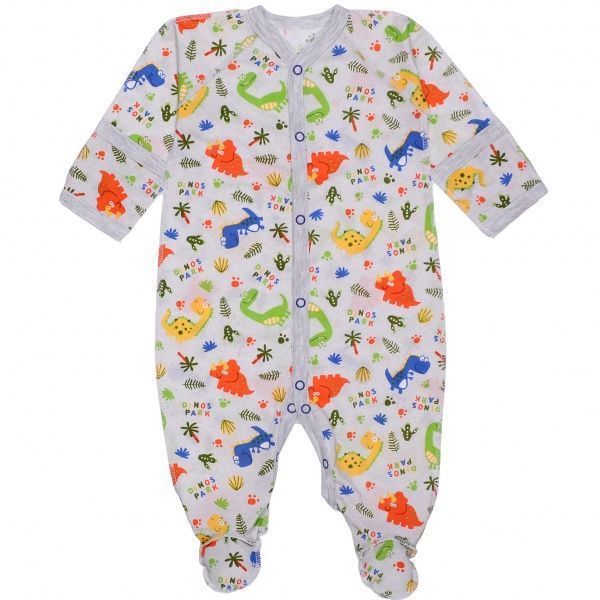 Комбинезон детский Татошка р.56 серый 15153дино 