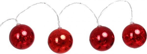 Гирлянда ColorWay Christmas lights ball 6 см CW-MC-LB20U светодиодная (LED) 20 ламп 3 м