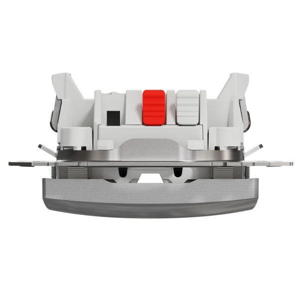 Переключатель проходной одноклавишный Schneider Electric Sedna Design без подсветки 10 А 250В алюминий SDD113106