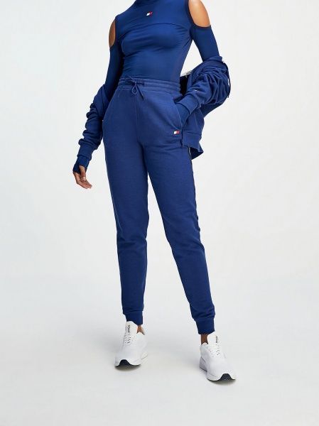 Штани Tommy Hilfiger CUFF FLEECE LEG TAPE PANT S10S100476-C7H р. S синій