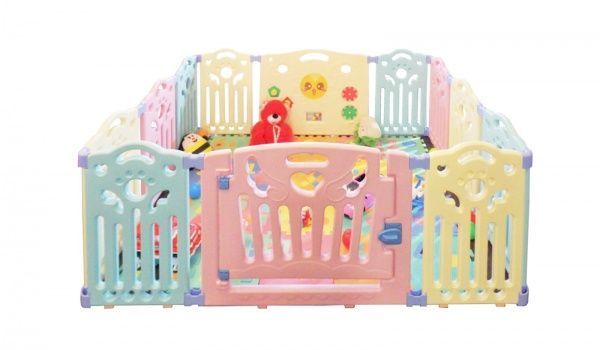 Манеж Непоседа детский комнатный 8 секций