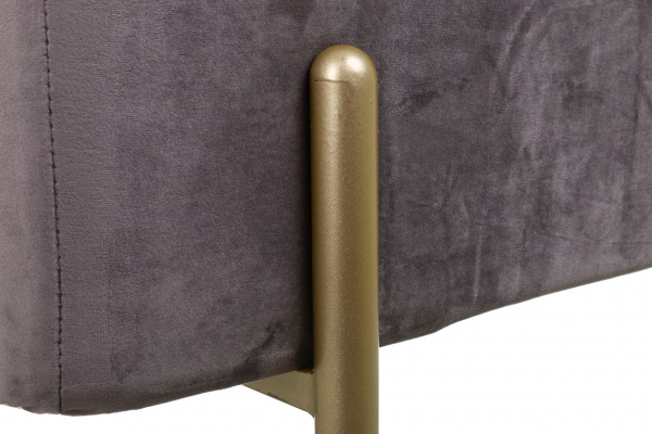 Скриня-пуф Marseille 110х42х42 см сірий 