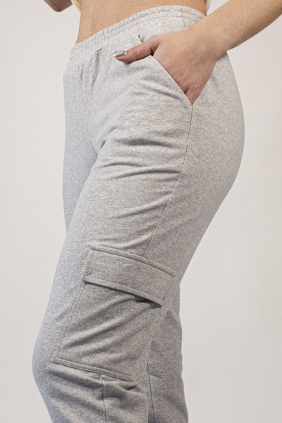 Штани Flis clothes р. S сірий меланж 