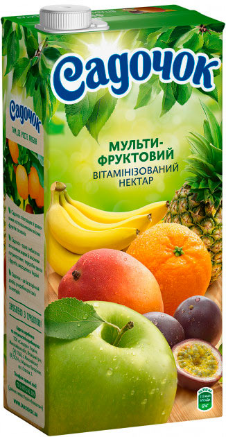 Нектар Садочок мультифруктовый 1,93л (4823063107532)(4823063107532)