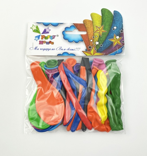 Набір кульок Party House в асортименті 20 шт.