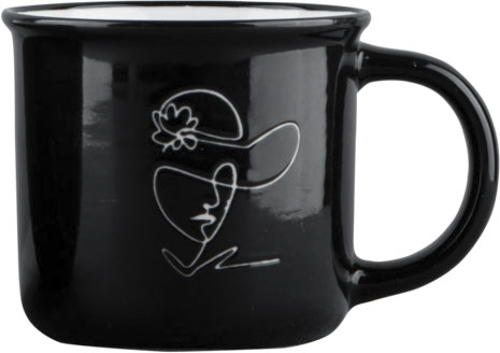 Чашка VT-C-515300 Lady in black 300 мл Vittora