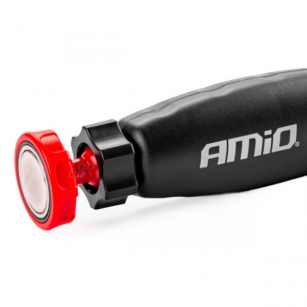 Фонарик AMiO WT10 красно-черный