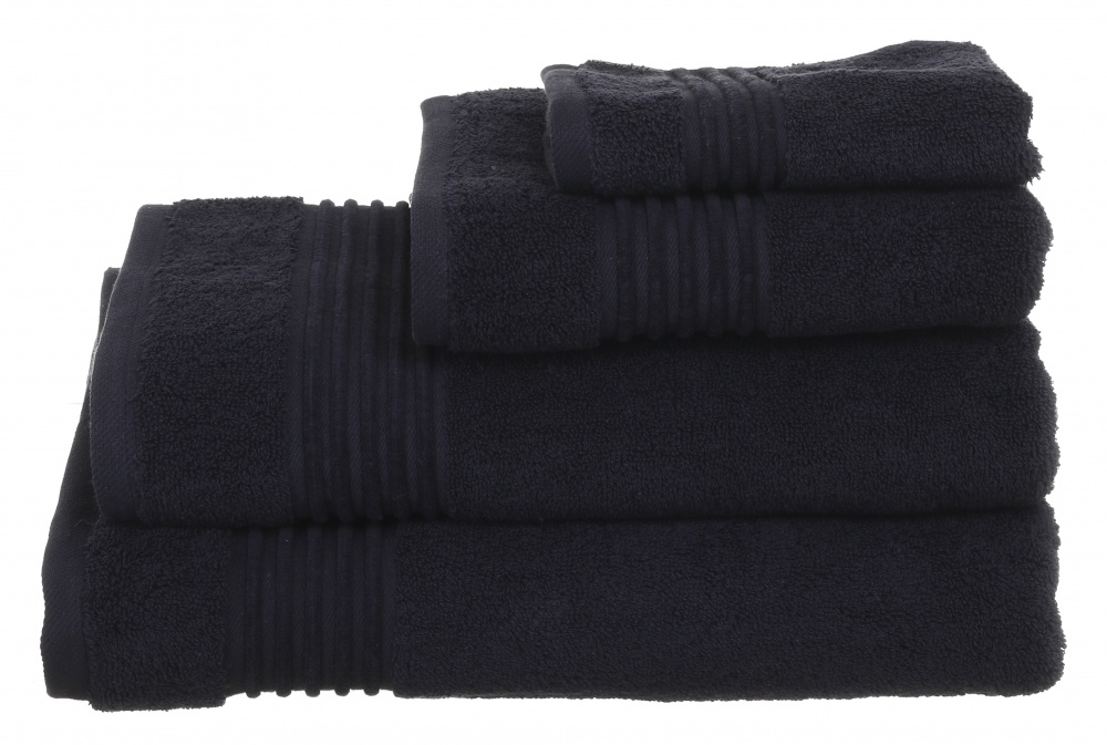 Полотенце махровое Meda 70x140 см черный La Nuit