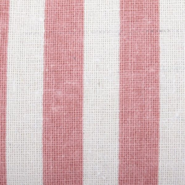 Набір косметичок Смужка Овал B5112 темно-рожевий 