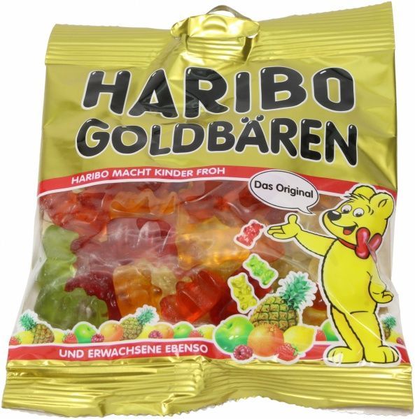 Цукерки жувальні Haribo Золоті ведмеді 100гр 