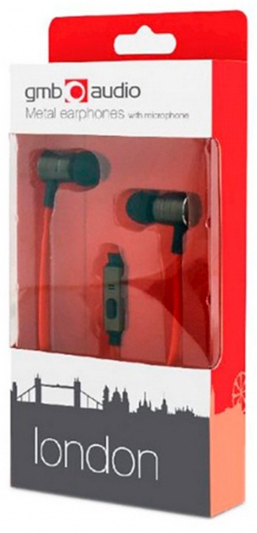 Наушники GMB audio metal black (MHS-EP-LHR) 