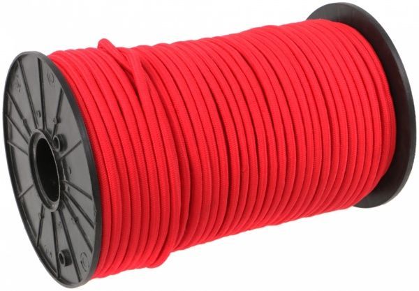 Шнур полипропиленовый 8 мм красный