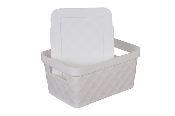 Ящик для хранения Heidrun 921 4,5 л Бриллиант белый 140x180x270 мм