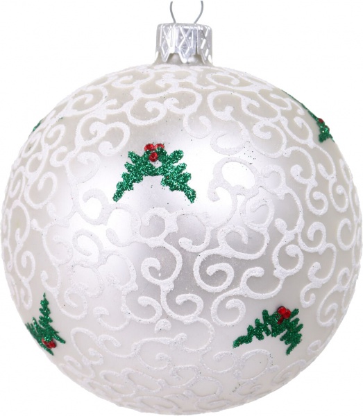 Куля новорічна Декор-престиж d 100 мм в асортименті