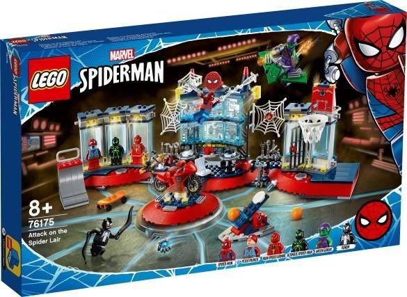 Конструктор LEGO Super Heroes Нападение на логово Паука 76175