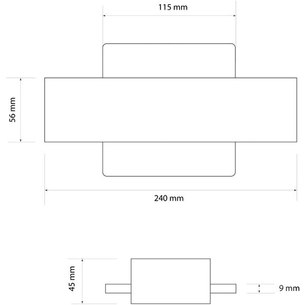 Бра Светкомплект WL-04 S ACR 4 Вт белый