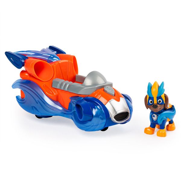 Ігровий набір Spin Master Цуценячий патруль: рятівний автомобіль де-люкс з водієм Зума зі світловими та звуковими ефектами (серія Мегацуценята) SM1677