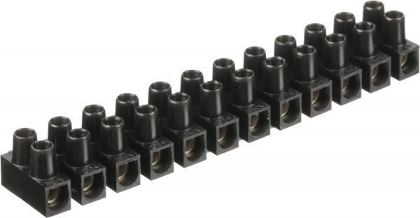 Колодка клемна Expert Power 3 А 4 кв.мм чорний 