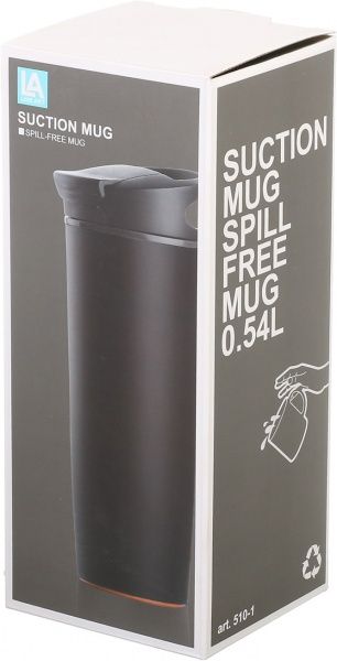 Термочашка 540 мл 510-1 черная Bergamo