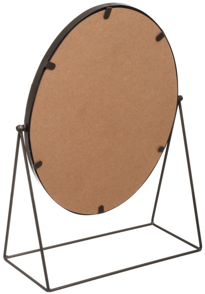 Зеркало косметическое 30x14x43 см черное