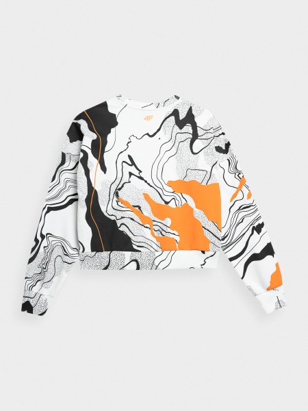 Свитшот 4F 4FSS23TSWSF250-90A р. XL разноцветный