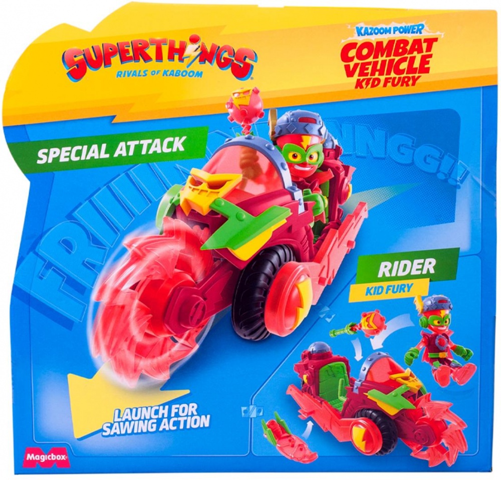 Игровой набор SuperThings SuperThings Combat Vehicles Кид Фьюри PSTSP116IN210