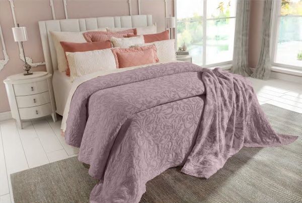 Покрывало Culatra 230x270 см La Nuit нежно-розовый 