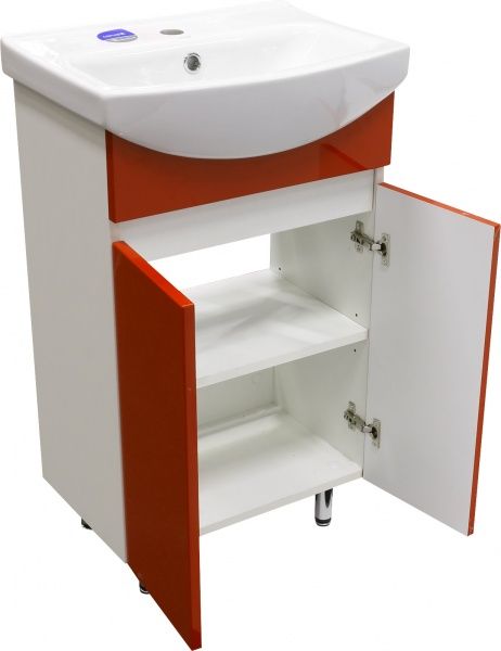 Тумба підлогова Грейд Агата 60 червона під умивальник Cersania 60