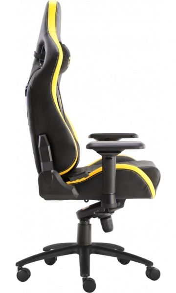Кресло GT Racer X-0718 черно-желтый 