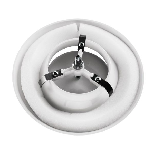 Анемостат Вентс А 125 ВР 292 пластик белый 