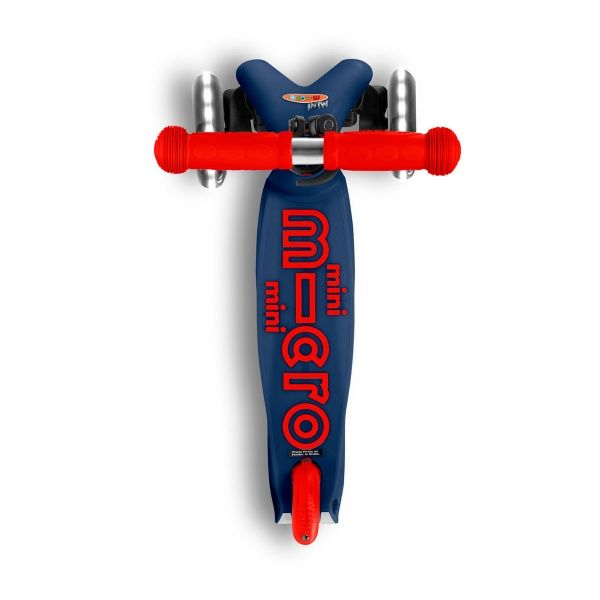 Самокат Micro Mobillity Systems Mini Deluxe LED синий MMD118 