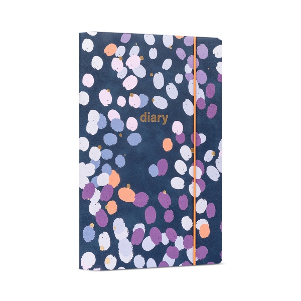 Щоденник недатований синій YES Melody of the night A5 2022