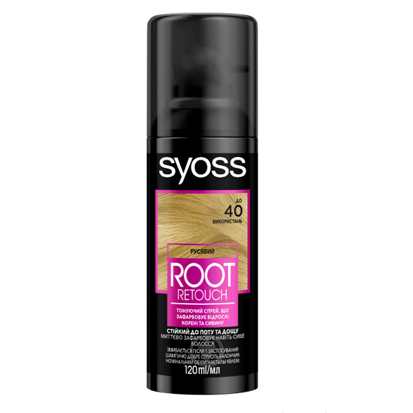 Спрей тонуючий Syoss Root Retoucher русий 120 мл