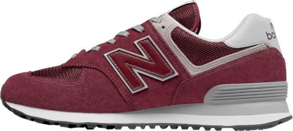 Кроссовки New Balance ML574EGB р.9,5 бордовый