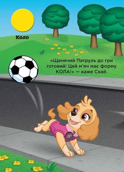 Книга «Щенячий патруль. Книжка-картонка. Форми» 978-617-7591-05-3