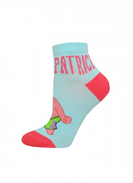 Носки женские Брестские 1146 Spongebob (укороченные) 448 р.25 лазурный