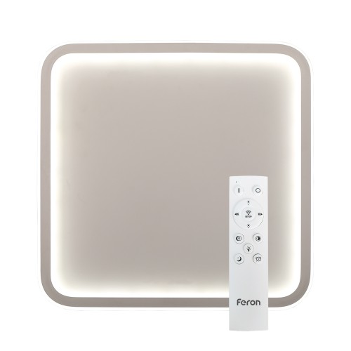 Світильник стельовий Feron AL6080 70W SQUARE білий матовий 3000-4500-6000 К 